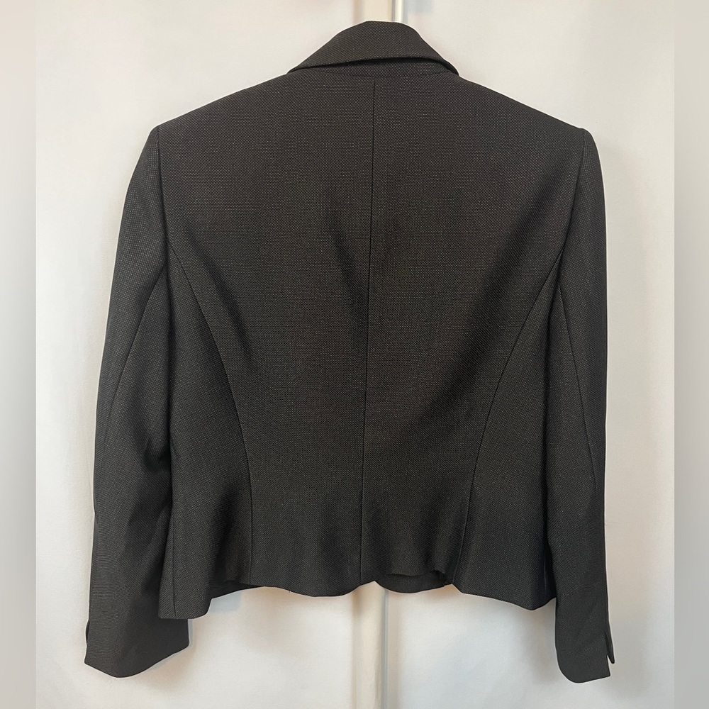 Evan-Picone Brownish Black Blazer Size 8 - Picture 7 of 8